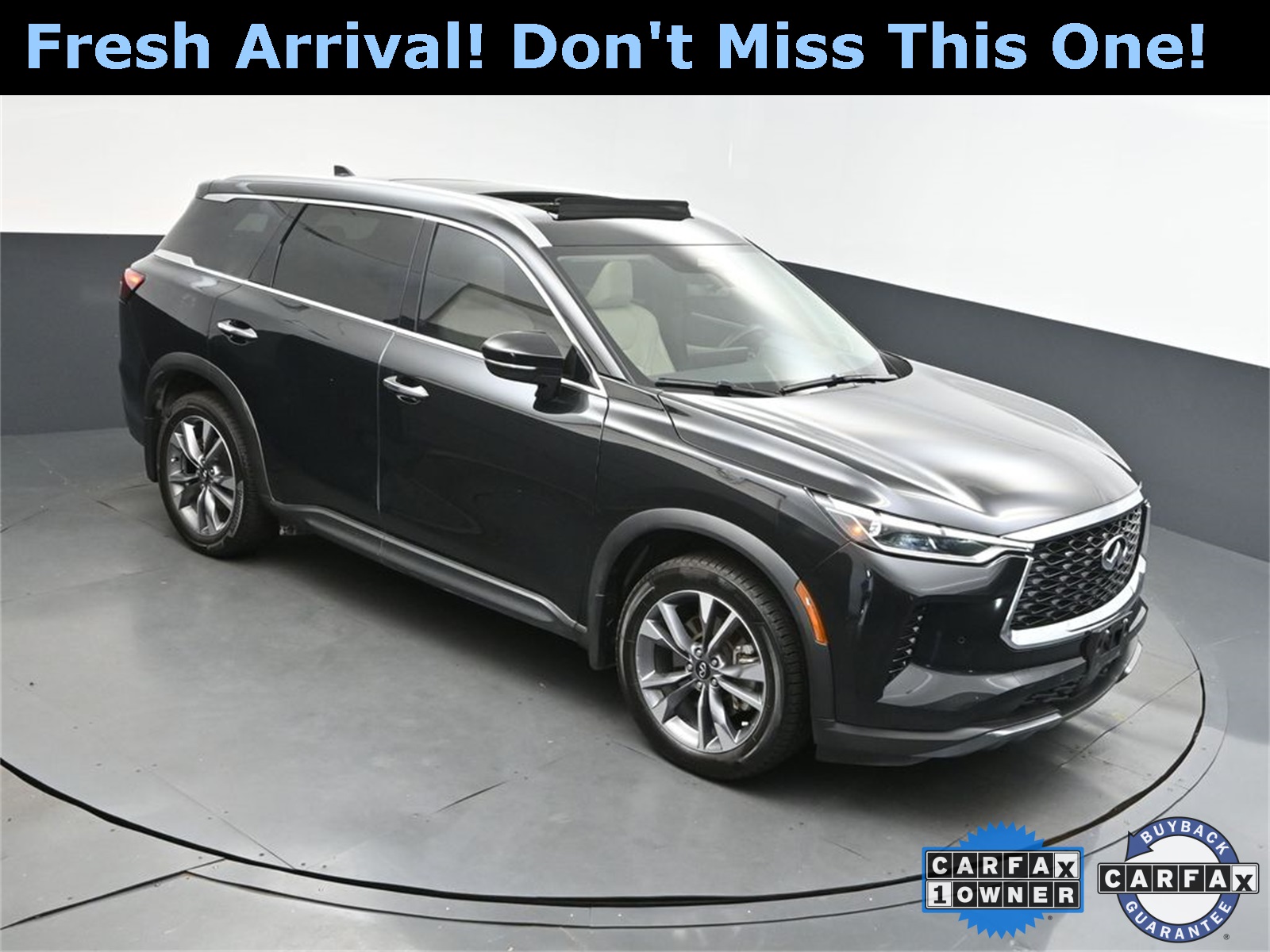 2022 Mineral Black INFINITI QX60 LUXE SUV