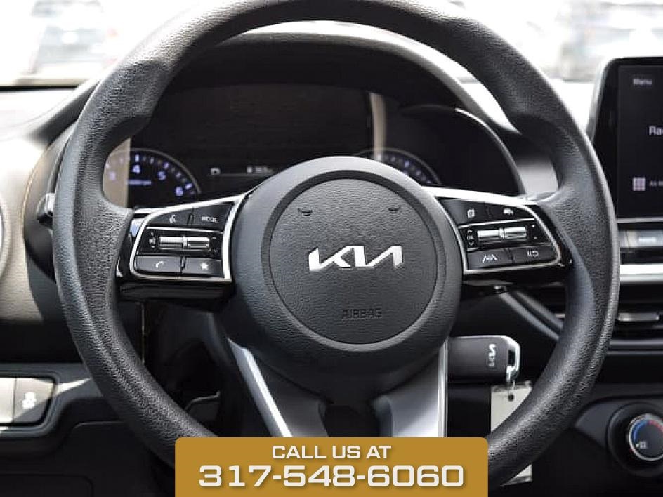 2024 Snow White Pearl Kia Forte LXS FWD Sedan