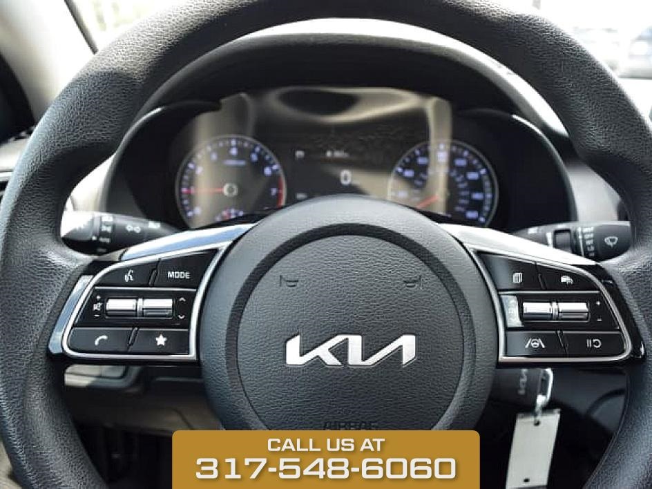 2024 Snow White Pearl Kia Forte LXS FWD Sedan