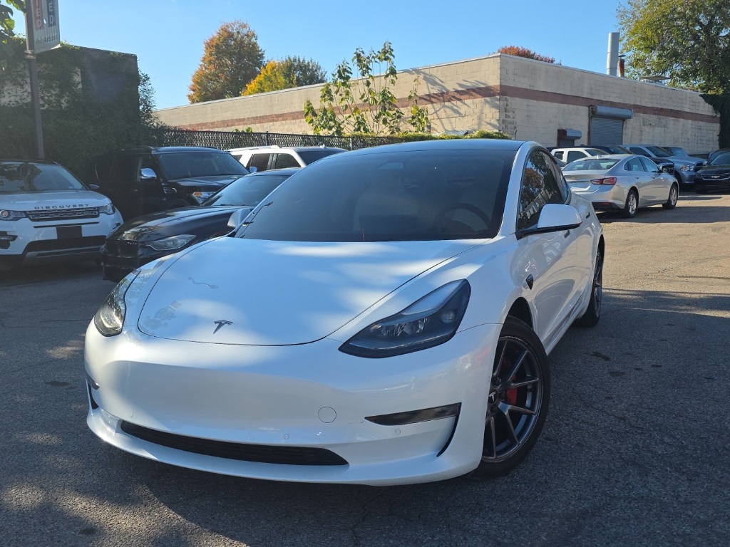 used 2022 Tesla Model 3 car, priced at $24,595