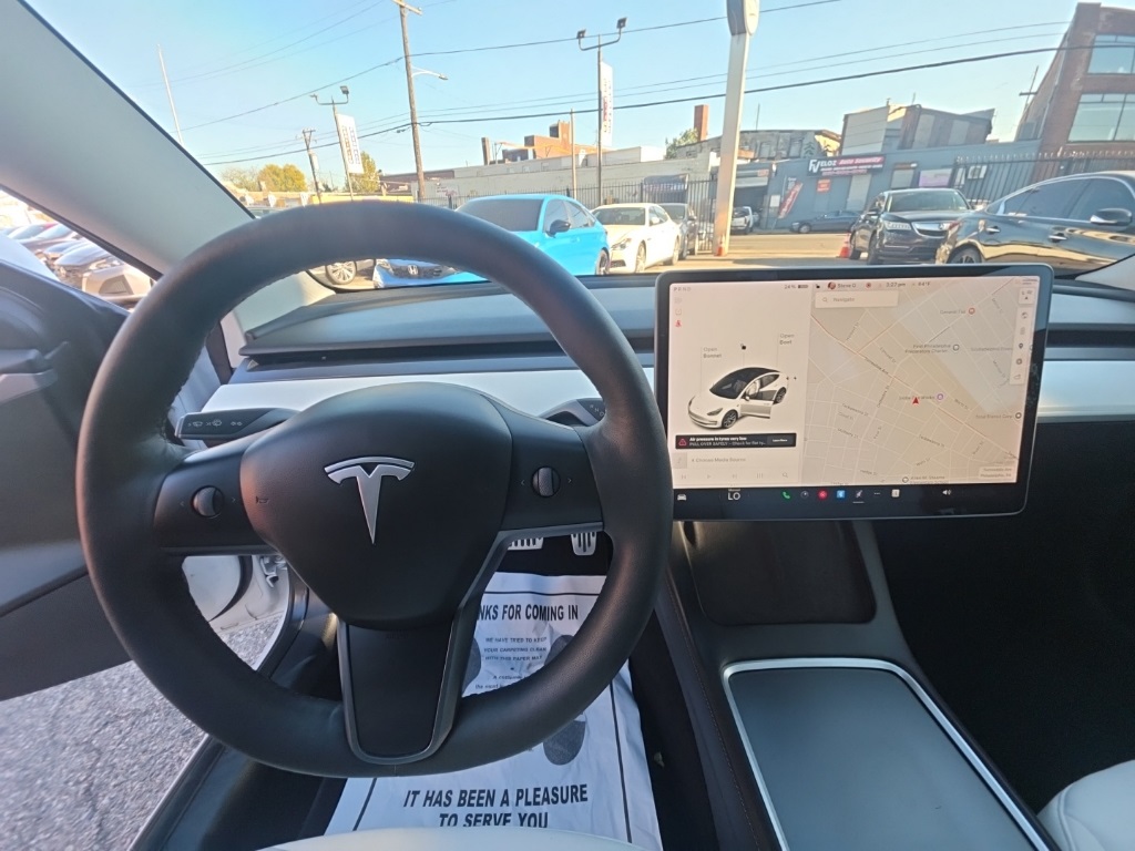 used 2022 Tesla Model 3 car, priced at $24,595