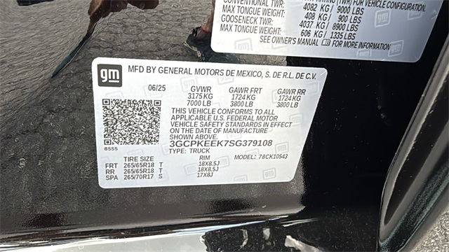 new 2025 Chevrolet Silverado 1500 car, priced at $55,645