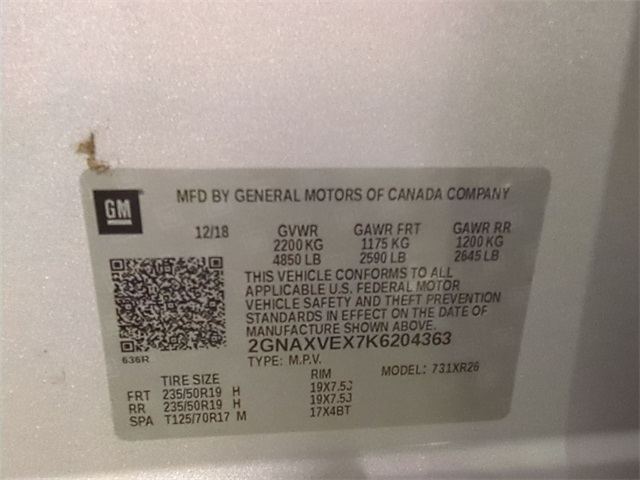 used 2019 Chevrolet Equinox car, priced at $14,400