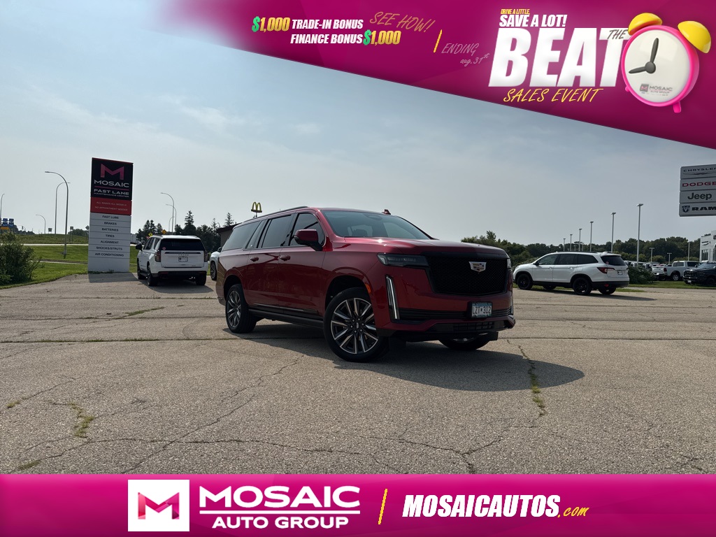 Used 2023 Cadillac Escalade ESV Sport Platinum SUVs
