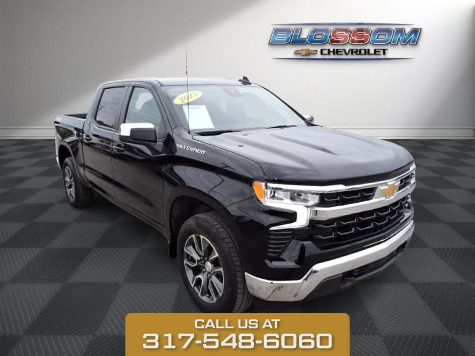 2023 Black Chevrolet Silverado 1500 LT Truck