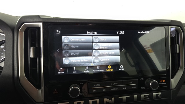 2025 Super Black Nissan Frontier SV RWD Truck
