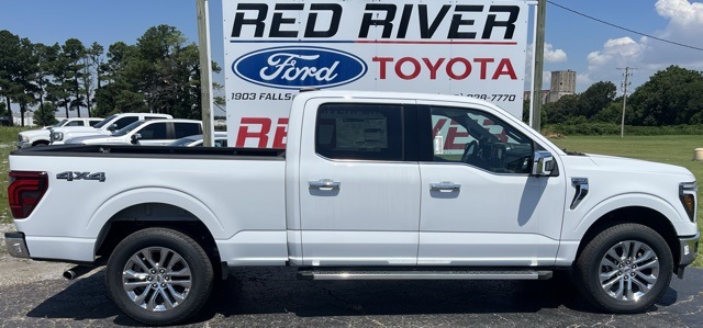 2025 Oxford White Ford F-150 Lariat Truck