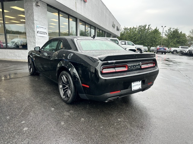 2022 Pitch Black Clearcoat Dodge Challenger R/T Scat Pack Widebody RWD Coupe