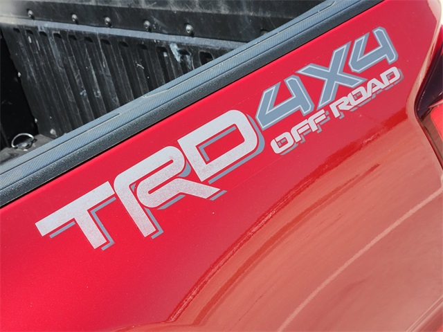 2018 Red Toyota Tacoma TRD Off-Road 4X4 Truck