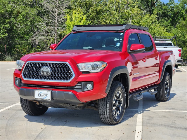 2018 Red Toyota Tacoma TRD Off-Road 4X4 Truck