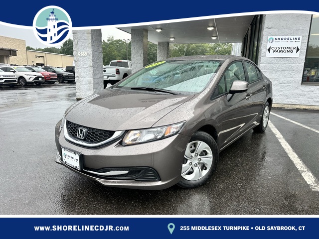 2013 Brown Honda Civic Sdn LX Sedan
