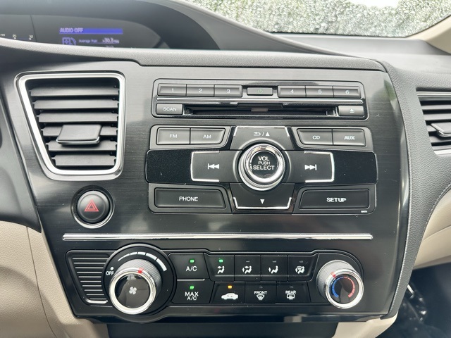 2013 Brown Honda Civic Sdn LX FWD Sedan