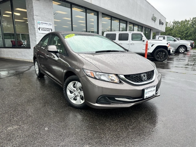 2013 Brown Honda Civic Sdn LX FWD Sedan