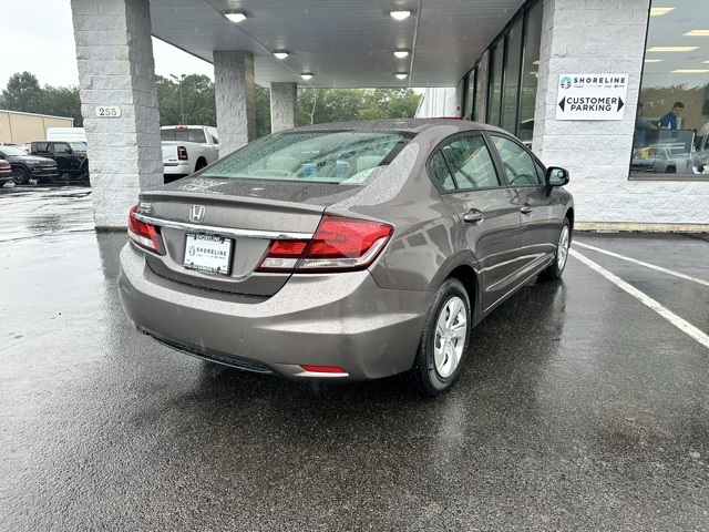 2013 Brown Honda Civic Sdn LX FWD Sedan