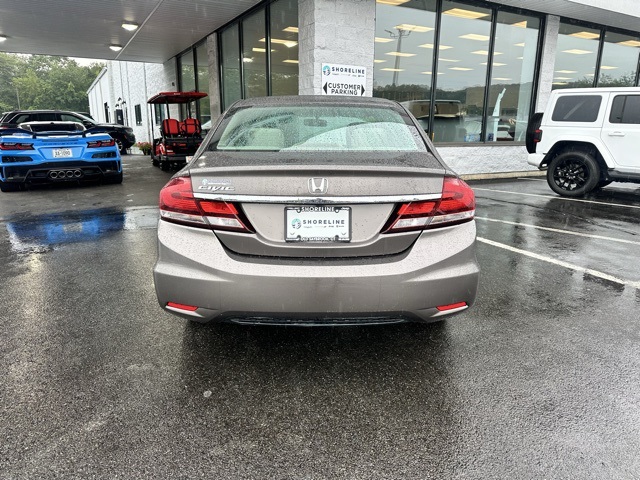 2013 Brown Honda Civic Sdn LX FWD Sedan
