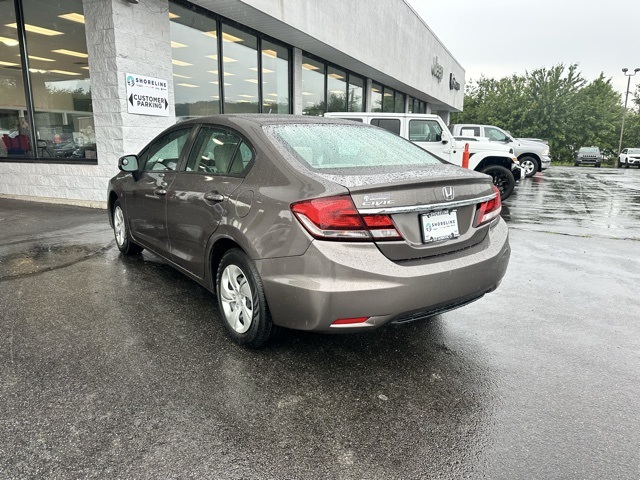 2013 Brown Honda Civic Sdn LX FWD Sedan