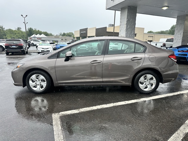 2013 Brown Honda Civic Sdn LX FWD Sedan