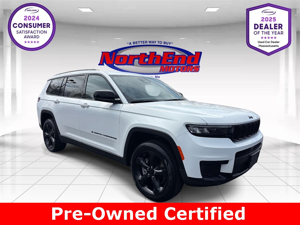 2023 Bright White Clearcoat Jeep Grand Cherokee L Altitude SUV