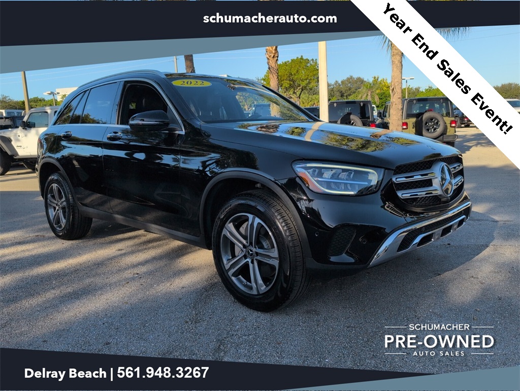 used 2022 Mercedes-Benz GLC car, priced at $27,498