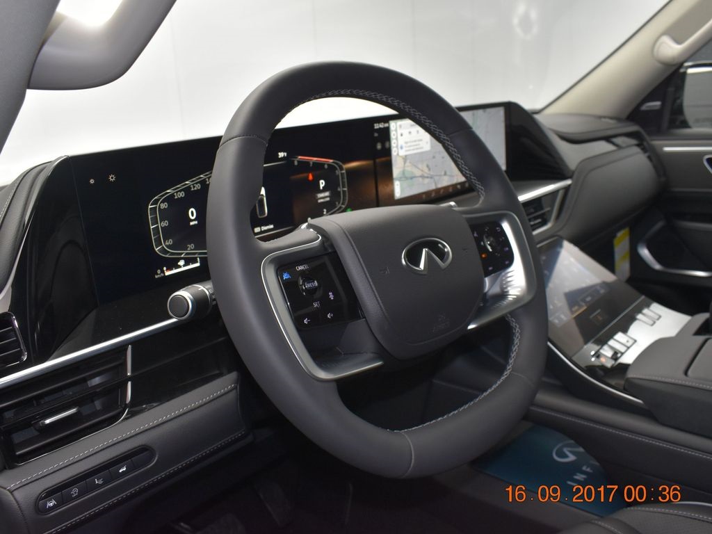 2025 Black Obsidian INFINITI QX80 LUXE RWD SUV