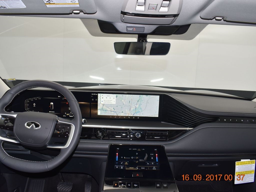 2025 Black Obsidian INFINITI QX80 LUXE RWD SUV