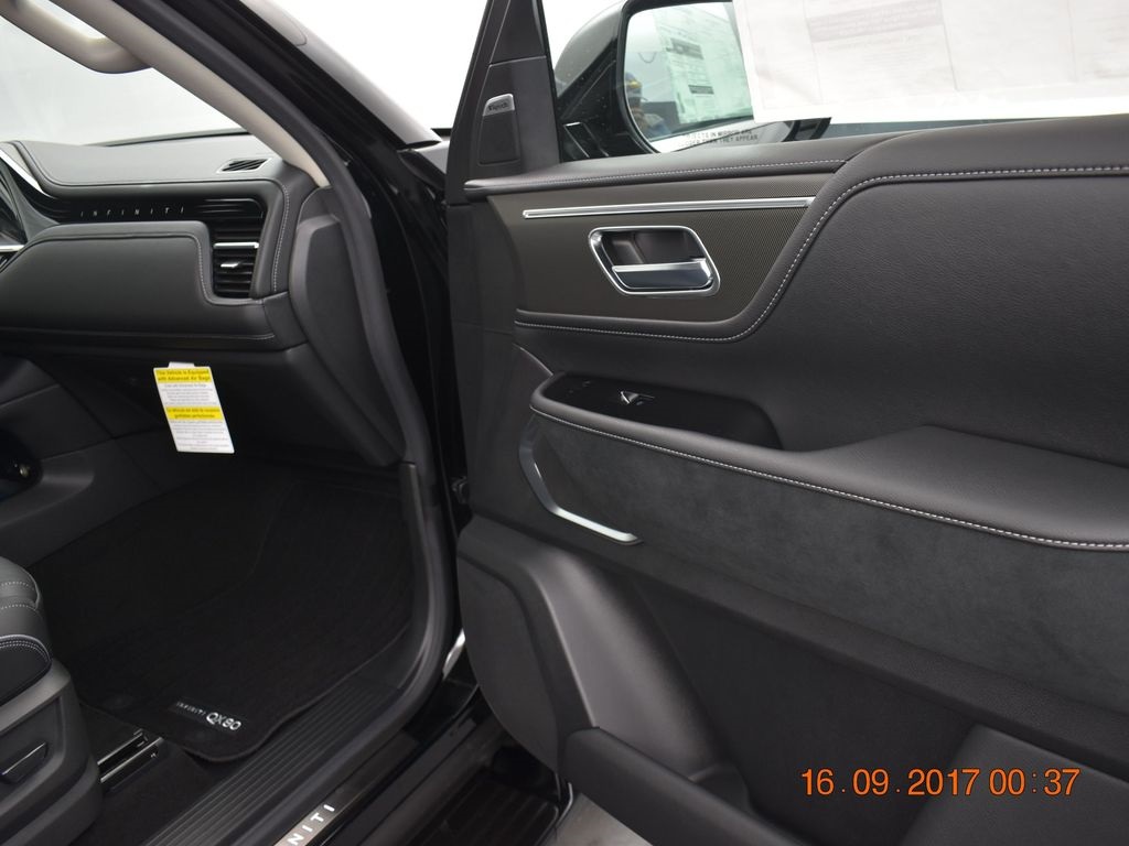 2025 Black Obsidian INFINITI QX80 LUXE RWD SUV