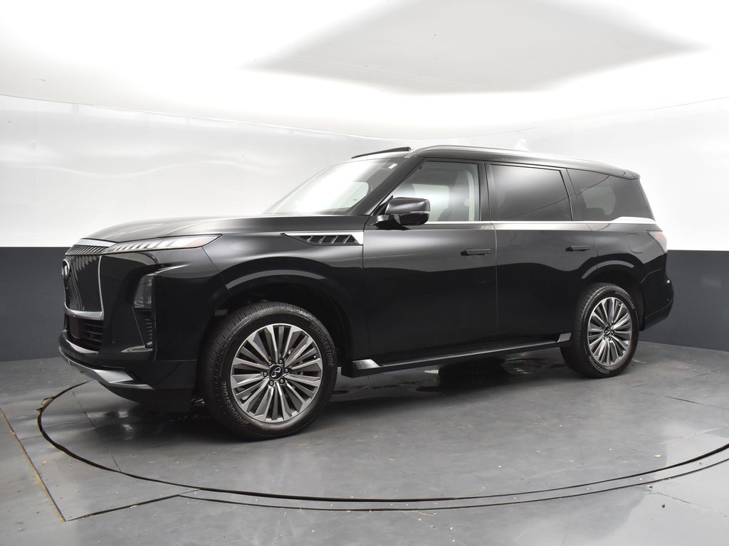 2025 Black Obsidian INFINITI QX80 LUXE RWD SUV