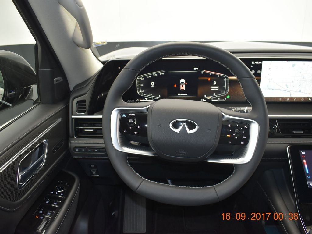 2025 Black Obsidian INFINITI QX80 LUXE RWD SUV