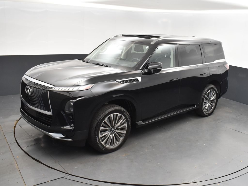 2025 Black Obsidian INFINITI QX80 LUXE RWD SUV