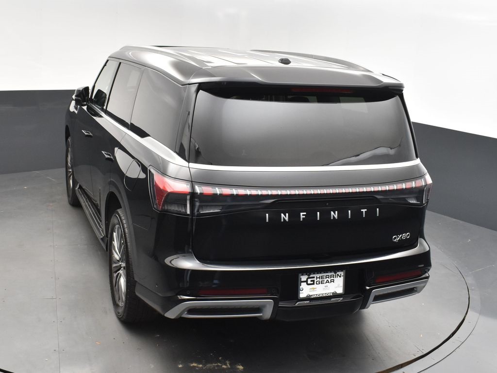 2025 Black Obsidian INFINITI QX80 LUXE RWD SUV