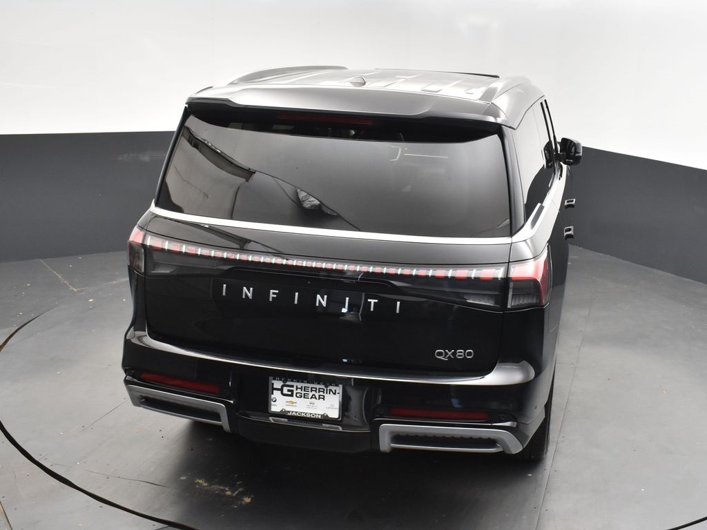 2025 Black Obsidian INFINITI QX80 LUXE RWD SUV