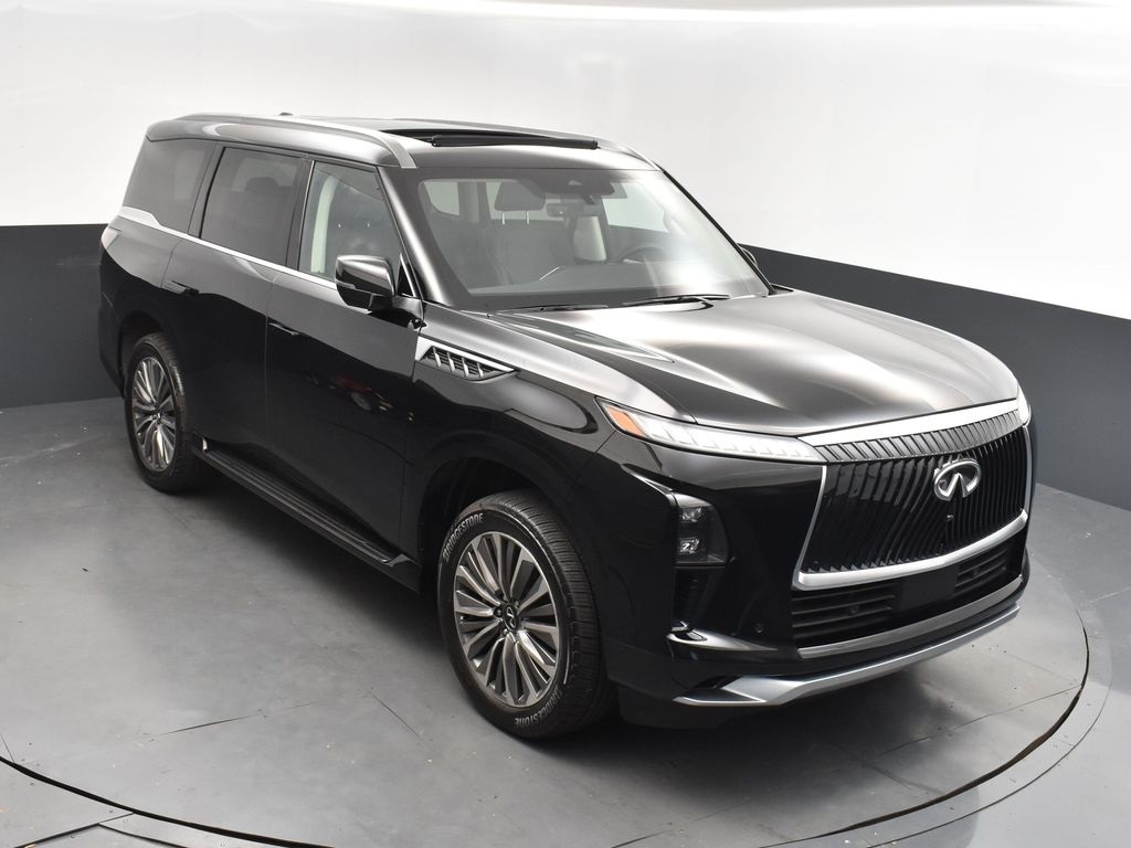 2025 Black Obsidian INFINITI QX80 LUXE RWD SUV
