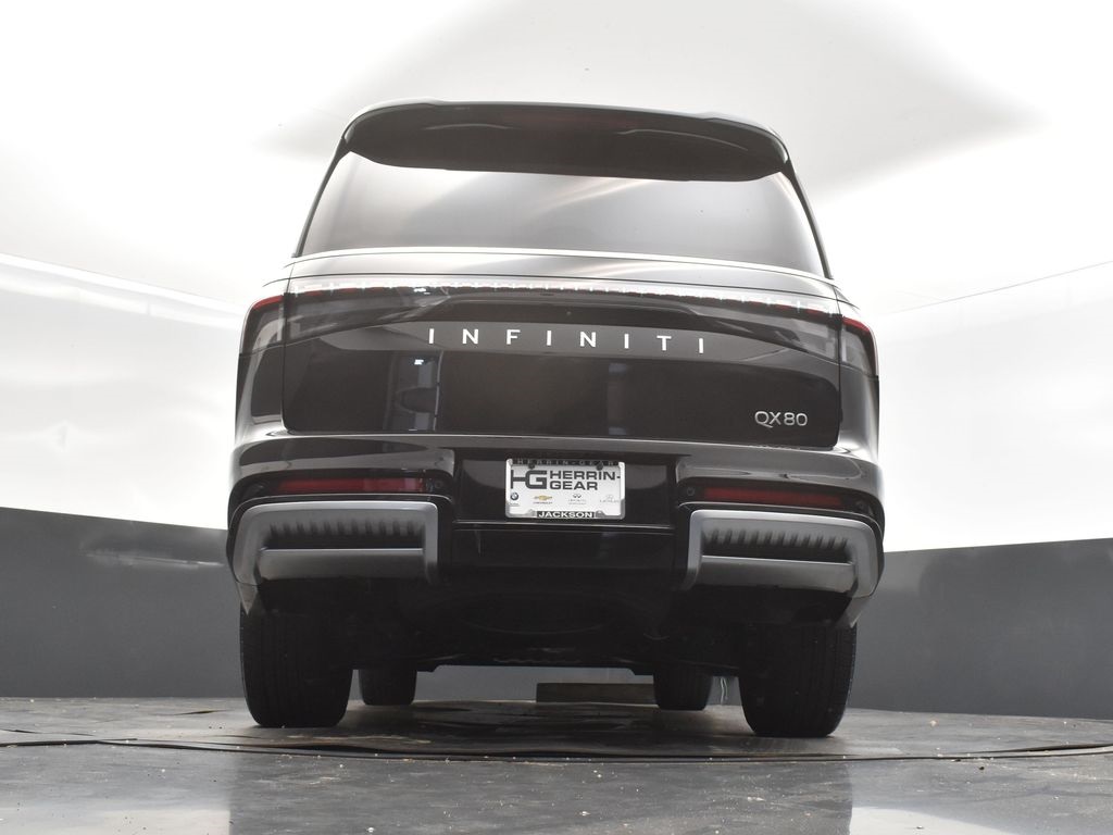 2025 Black Obsidian INFINITI QX80 LUXE RWD SUV