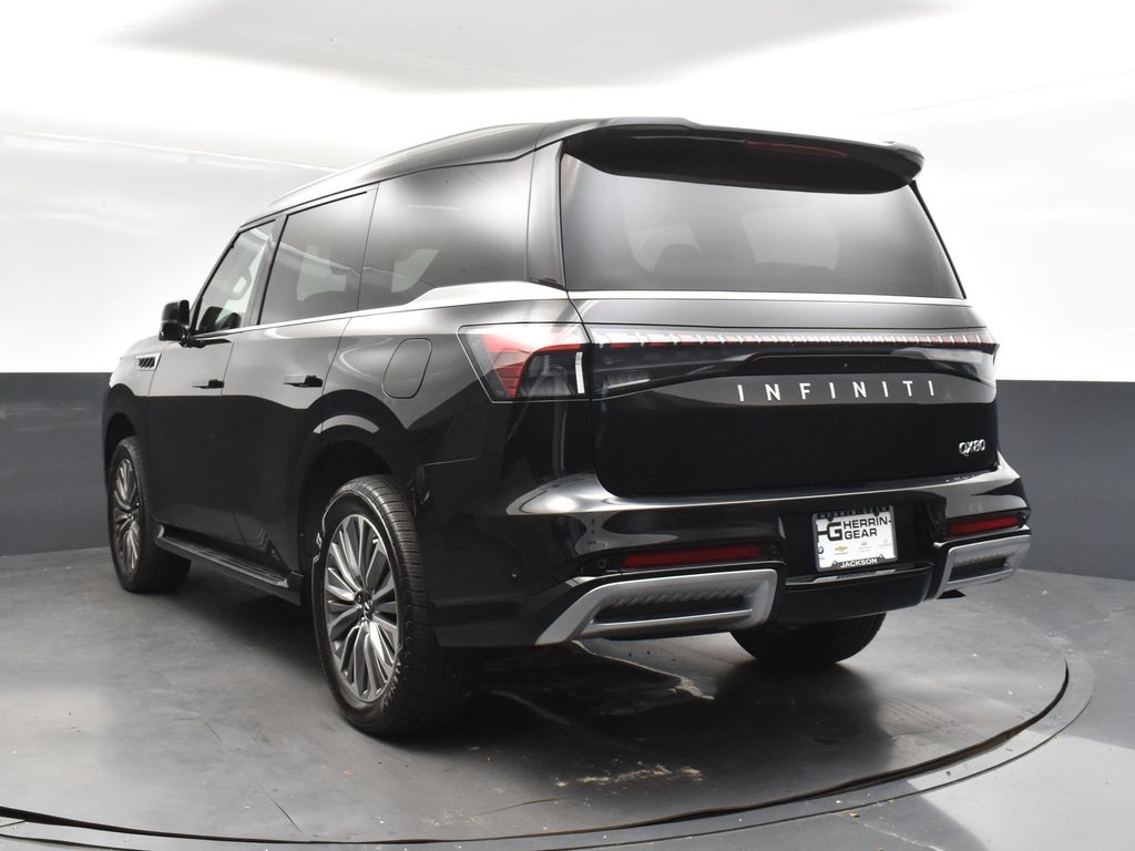 2025 Black Obsidian INFINITI QX80 LUXE RWD SUV