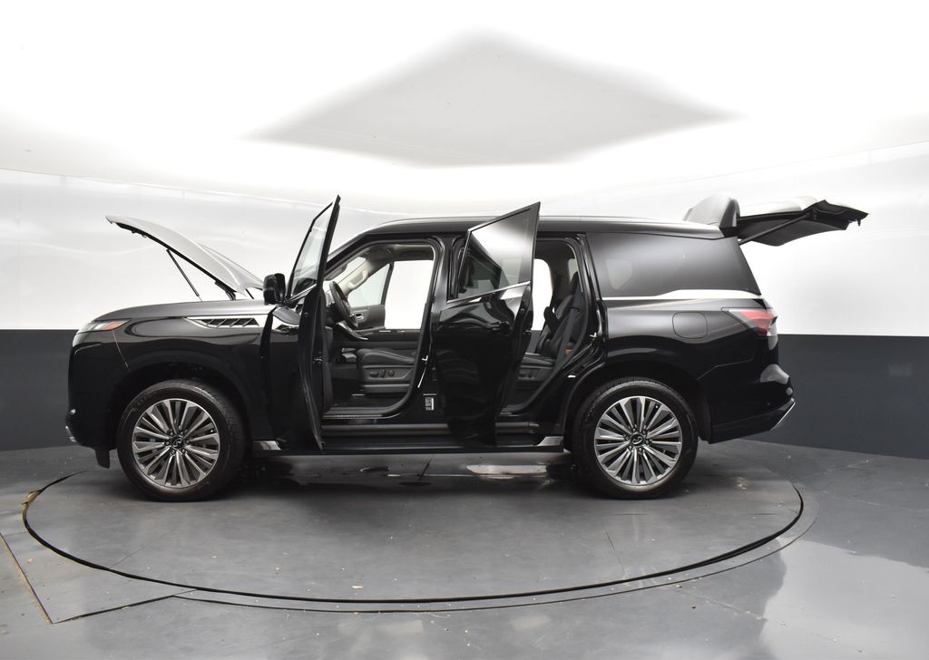 2025 Black Obsidian INFINITI QX80 LUXE RWD SUV