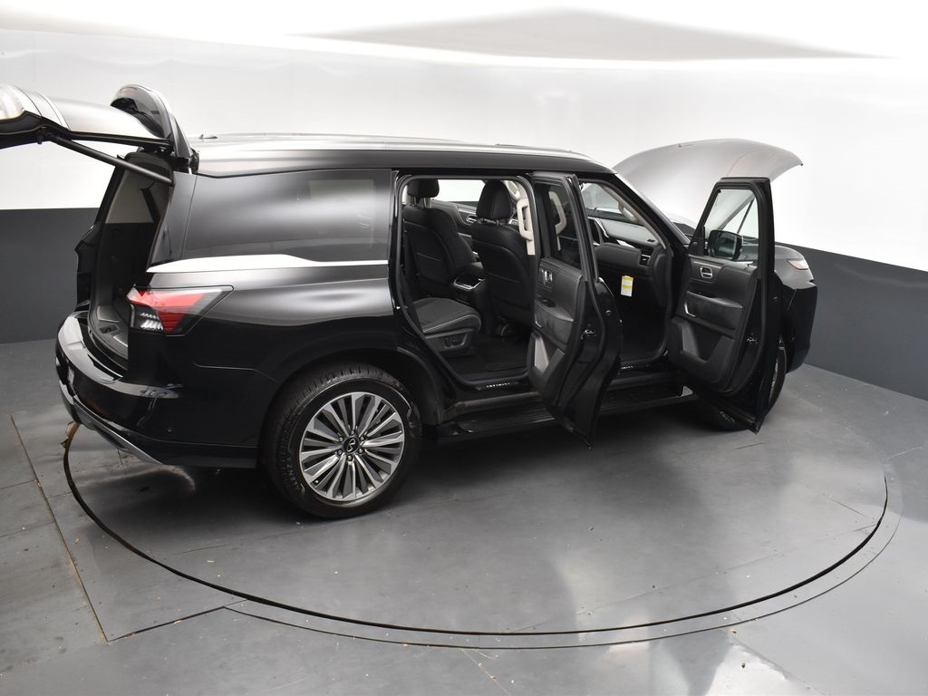 2025 Black Obsidian INFINITI QX80 LUXE RWD SUV