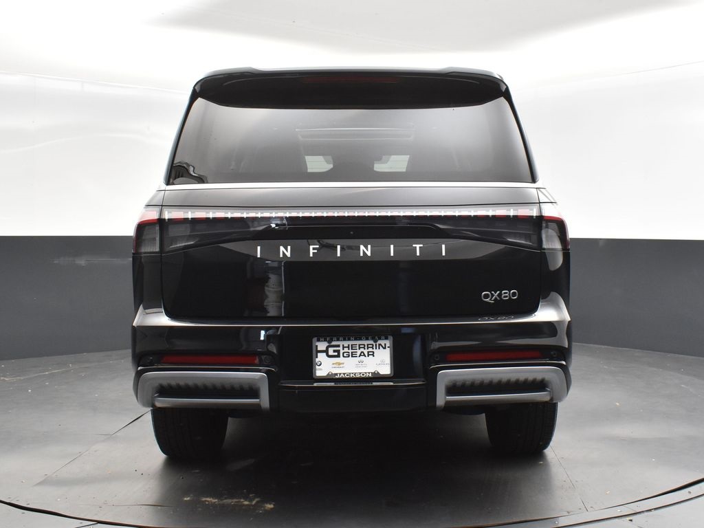 2025 Black Obsidian INFINITI QX80 LUXE RWD SUV