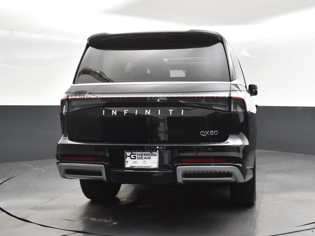 2025 Black Obsidian INFINITI QX80 LUXE RWD SUV