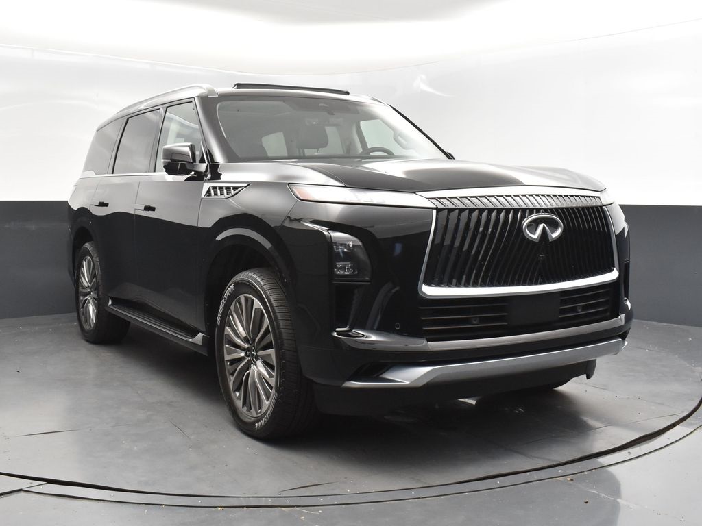 2025 Black Obsidian INFINITI QX80 LUXE RWD SUV