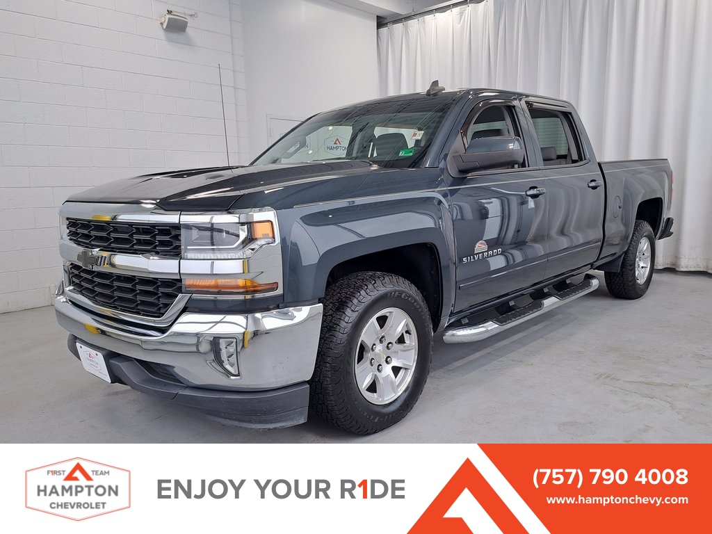 2018 Chevrolet Silverado 1500 LT 4D Crew Cab RWD