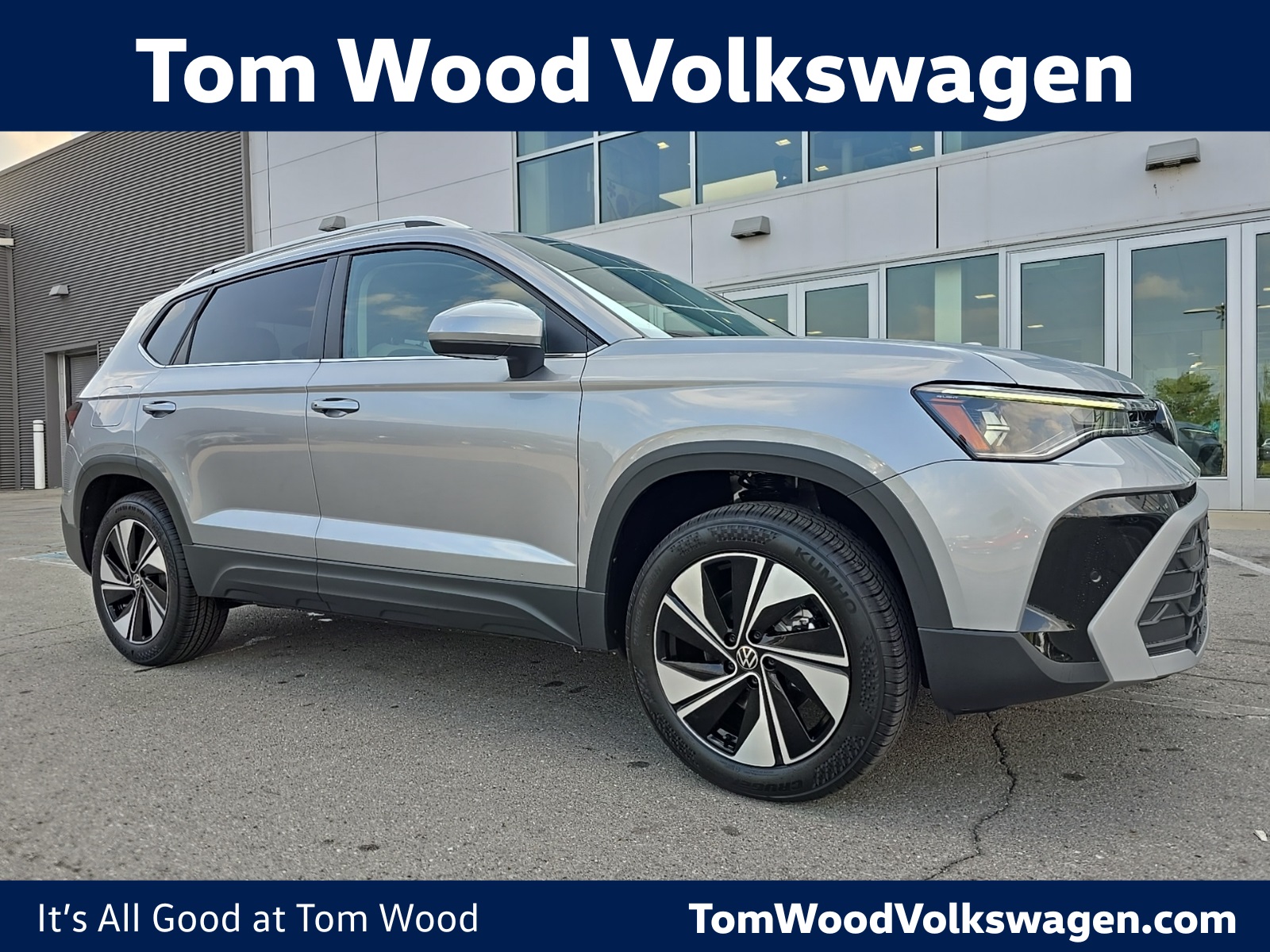 new 2025 Volkswagen Taos car, priced at $28,053