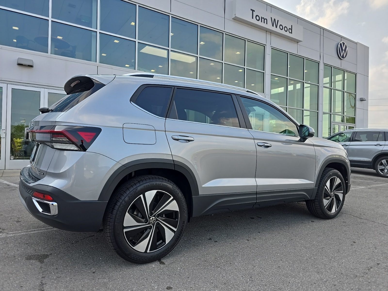 new 2025 Volkswagen Taos car, priced at $27,053