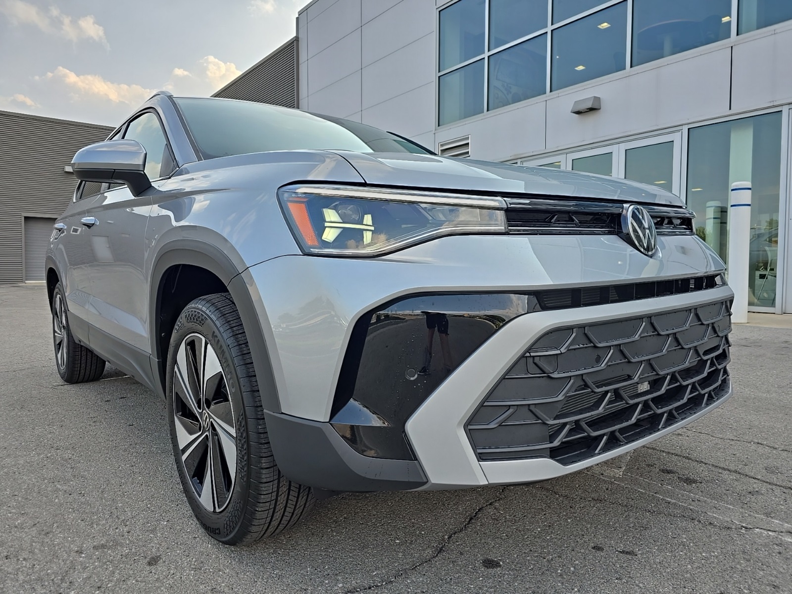 new 2025 Volkswagen Taos car, priced at $27,053