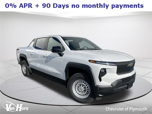 New 2024 Chevrolet Silverado EV Work Truck 4D Crew Cab | #A112309N 