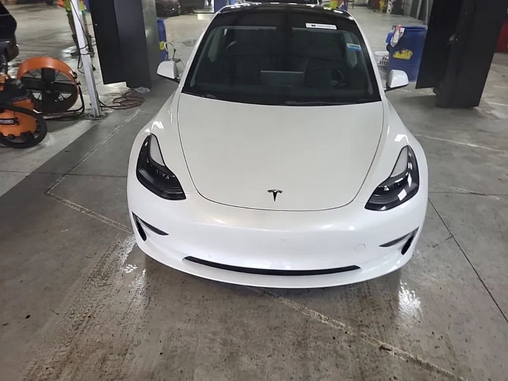 Used 2021 Tesla Model 3 Base with VIN 5YJ3E1EAXMF095387 for sale in Cleveland, OH