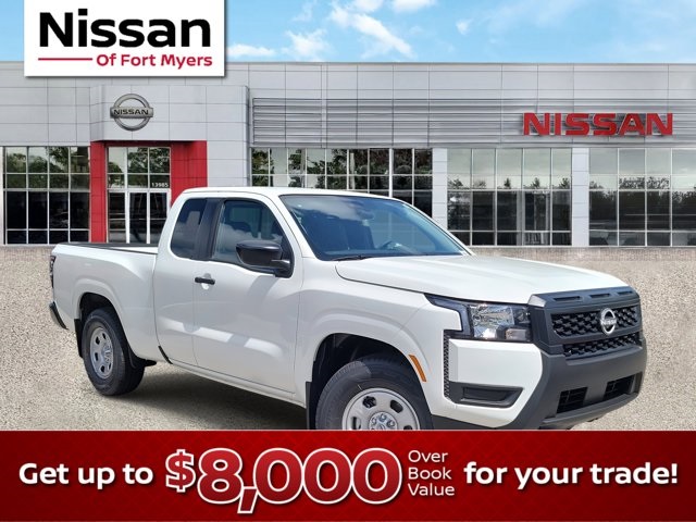 2025 Glacier White Nissan Frontier S Truck