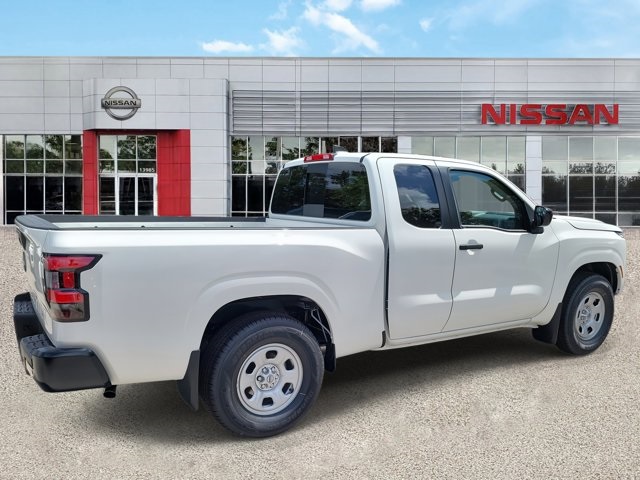 2025 Glacier White Nissan Frontier S RWD Truck