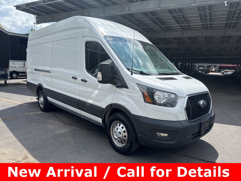 2023 Oxford White Ford Transit Cargo Van Base Van