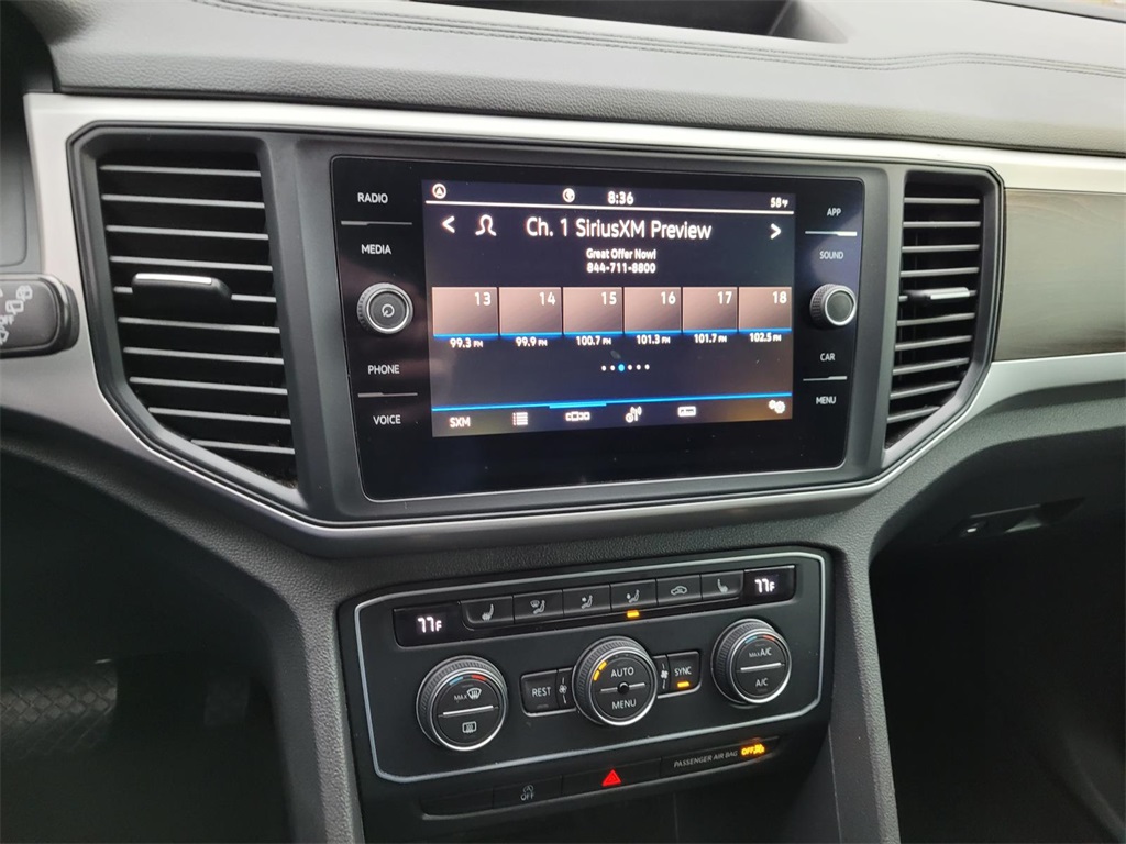 used 2021 Volkswagen Atlas car, priced at $18,400