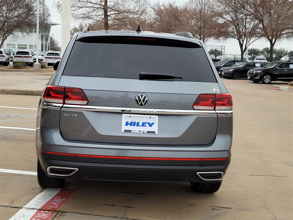 used 2021 Volkswagen Atlas car, priced at $18,400